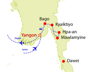 Southern Myanmar Exploration 6 days