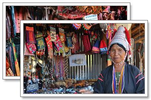 Thai handicraft village