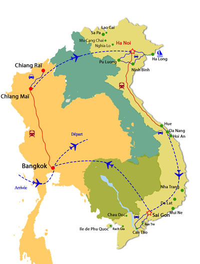 Thailand and Vietnam Adventure