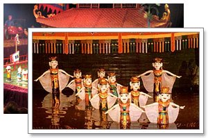 Water Puppets hanoi tours, tonkin travel