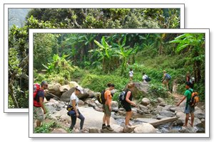 trekking laos
