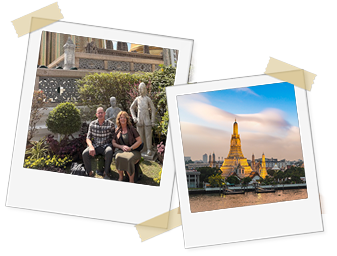 We are doing well, thank you! We certainly had an incredible journey through Thailand, Cambodia, and Vietnam